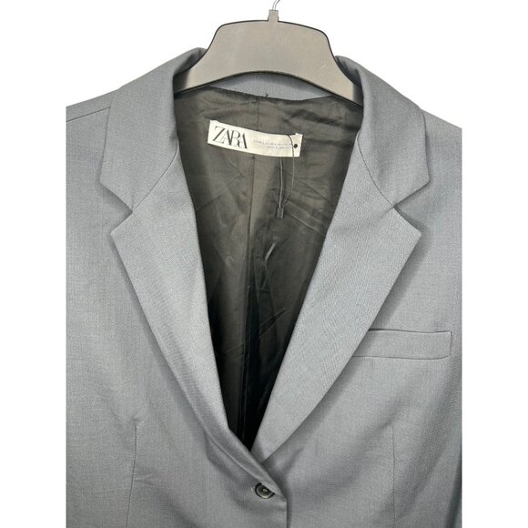 ZARA MEN'S GREY SUIT JACKET LIMITED EDITION M/L - Picture 10 of 16